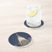 Das Chrysler-Gebäude, Stadtmitte, New York City Sandstein Untersetzer (Seite)