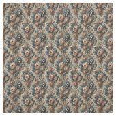 Das chthonische Ossuary - gotische Dense Tile Stoff (Muster)