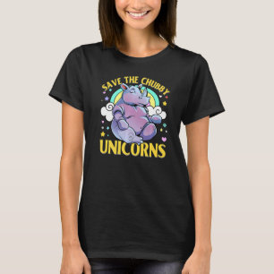 Das Chubby-Einhorn gerettet T-Shirt