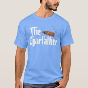 Das Cigarfather-Zigarren-Filmparodie-Grafik-T-Shir T-Shirt