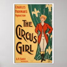 Das Circus Girl Poster
