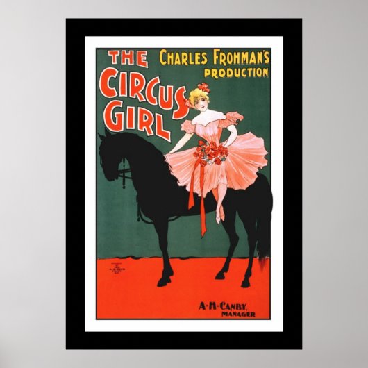 Das Circus Girl Poster (Vorne)