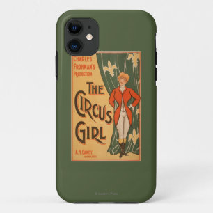 Das Circus Girl Theaterplakat #1 iPhone 11 Hülle