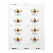 Das Claddagh (Buchzeichen) (Vollfarbe) (Vorne)