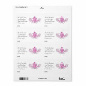 Das Claddagh (rosa) (Vorne)