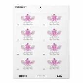 Das Claddagh (rosa) (Vorne)