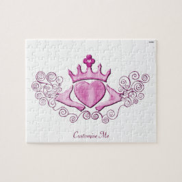 Das Claddagh (rosa) Puzzle