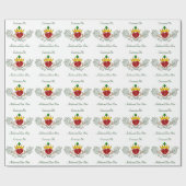 Das Claddagh (Vollfarbe) Geschenkpapier (Flach)