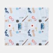 Das clevere Haus Fleecedecke (Vorderseite (Horizontal))