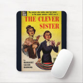 Das clevere Schwester der 1950er Jahre Mousepad (Mit Mouse)