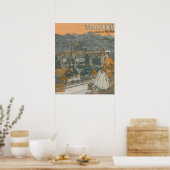 Das Cliff House & Pikes Peak Poster (Küche)