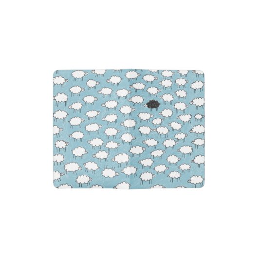 Das CloudSheeps Moleskine Taschennotizbuch (Geöffnet)