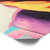 Das Clown lächelt Poster (Ecke)