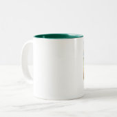 Das Clydesdale Zweifarbige Tasse (Vorderseite Links)