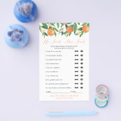 Das Co-Polterabend-Spiel, Wer hat es gesagt? Flyer (Einzeln)