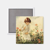 Das Cobweb von Jessie Willcox Smith Magnet (Vorderseite/Rückseite)