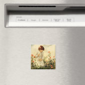 Das Cobweb von Jessie Willcox Smith Magnet (In Situ (Geschirrspüler))