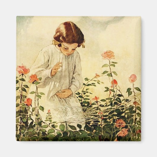 Das Cobweb von Jessie Willcox Smith Magnet (Vorne)