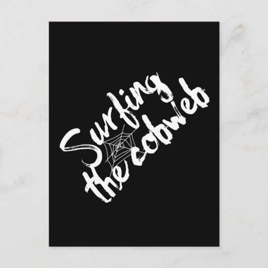 Das Cobweb-Zitat durchsuchen Postkarte (Vorderseite)