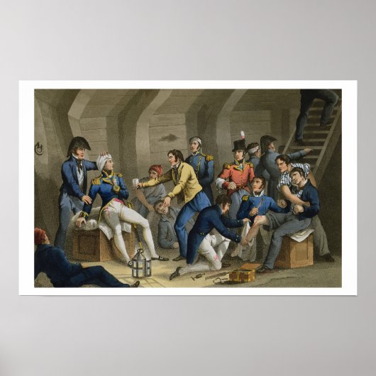 Das Cockpit, Schlacht am Nil, zeigt Nelson zwei Poster (Vorne)