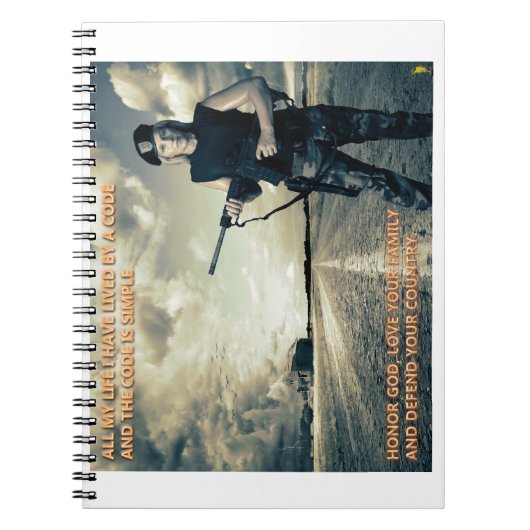 Das Code-Notebook Notizblock (Vorderseite)