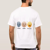 Das Coffee Cycle Tee (Rückseite)