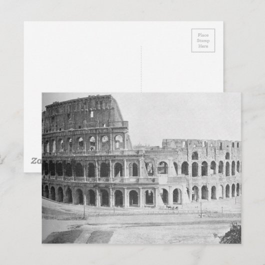 Das Colliseum in Rom, ca. 1890 Postkarte (Vorne/Hinten)