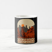 Das Colorado National Monument � endlosen Horizont Kaffeetasse (Mittel)