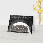 Das Colosseum - das Rom Italien Karte (Gelbe Blume)