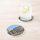 Das Colosseum in Rom Sandstein Untersetzer (Seite)