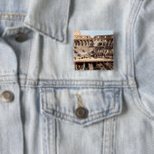 Das Colosseum oder das römische Kolosseum, Button (Beispiel)