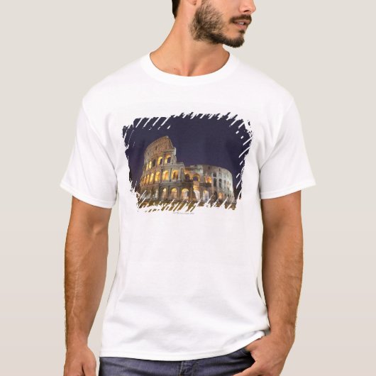 Das Colosseum oder das römische Kolosseum, T-Shirt (Vorderseite)