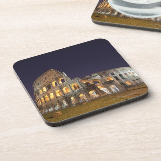 Das Colosseum oder das römische Kolosseum, Untersetzer (Linke Seite)