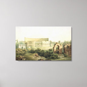Das Colosseum, Rom, 1802 (w/c über Graphit auf wo Leinwanddruck