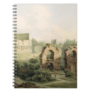 Das Colosseum, Rom, 1802 (w/c über Graphit auf wo Notizblock