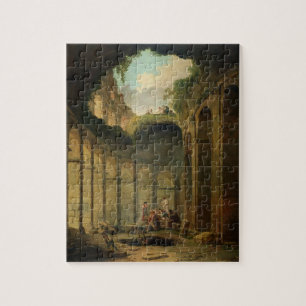 Das Colosseum, Rom (Öl auf Leinwand) Puzzle