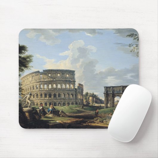 Das Colosseum und der Bogen von Constantine Mousepad (Mit Mouse)