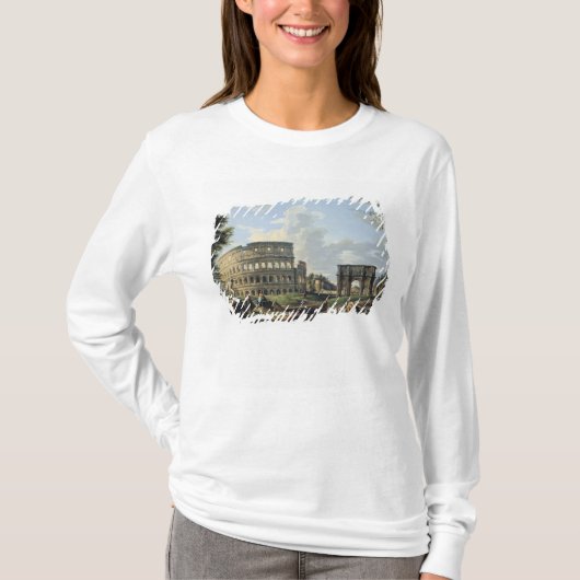 Das Colosseum und der Bogen von Constantine T-Shirt (Vorderseite)