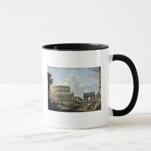 Das Colosseum und der Bogen von Constantine Tasse