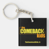 Das Come-back scherzt Schlüsselkette Schlüsselanhänger (Vorderseite)