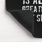 Das Comeback ist größer als der Rückschlag  Mousepad (Ecke)