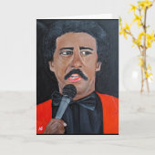 Das Comedian-Gemälde von Alfred Fox Karte (Gelbe Blume)