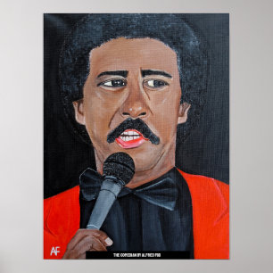 Das Comedian Gemälde von Alfred Fox Poster