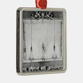 Das Comedie Francaise während der Zeit Silbernes Ornament (Rechts)