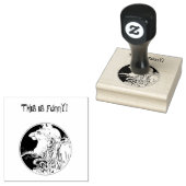 Das Comedy Siegel der Genehmigung! Gummistempel (Stempel)