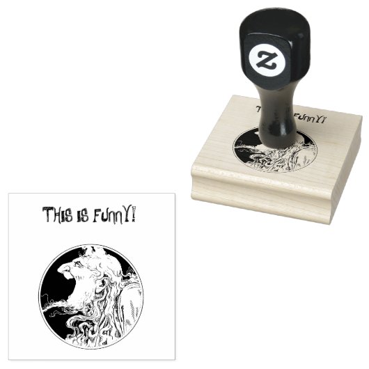 Das Comedy Siegel der Genehmigung! Gummistempel (Stempel)