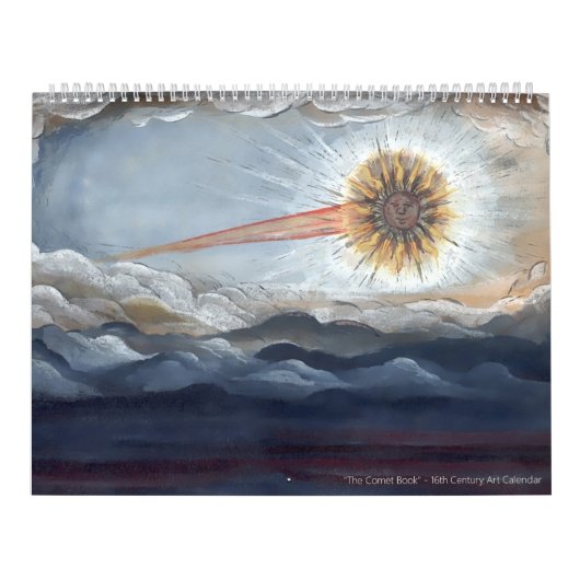 Das Comet Book - Kalender der Vintagen Kunst (Titelbild)
