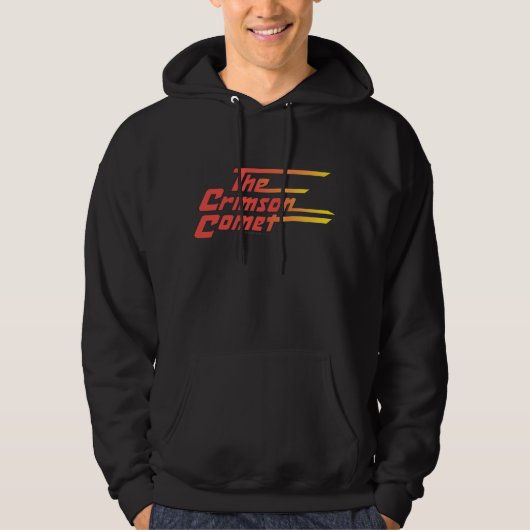 Das Comet-Logo von Crimson Hoodie (Vorderseite)