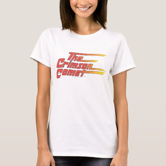 Das Comet-Logo von Crimson T-Shirt (Vorderseite)
