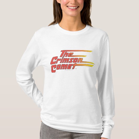 Das Comet-Logo von Crimson T-Shirt (Vorderseite)